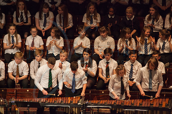 Festival of Music, Midlothian Schools Instrumental Music Service, Usher Hall, Edinburgh Photo 0150