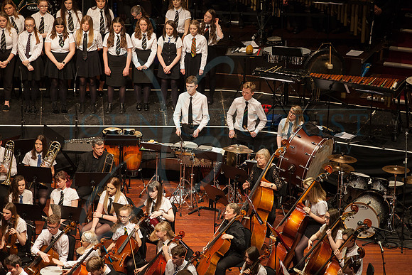 Festival of Music, Midlothian Schools Instrumental Music Service, Usher Hall, Edinburgh Photo 0187