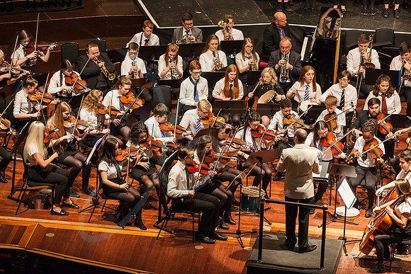 Festival of Music, Midlothian Schools Instrumental Music Service, Usher Hall, Edinburgh Photo 0190