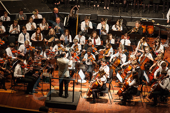 Festival of Music, Midlothian Schools Instrumental Music Service, Usher Hall, Edinburgh Photo 0191