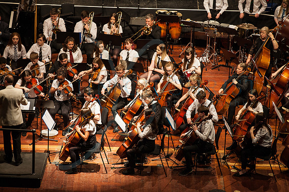 Festival of Music, Midlothian Schools Instrumental Music Service, Usher Hall, Edinburgh Photo 0192