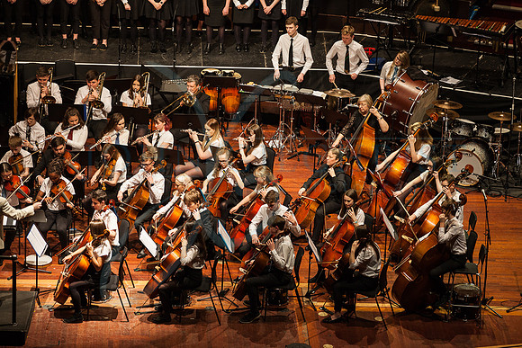 Festival of Music, Midlothian Schools Instrumental Music Service, Usher Hall, Edinburgh Photo 0193