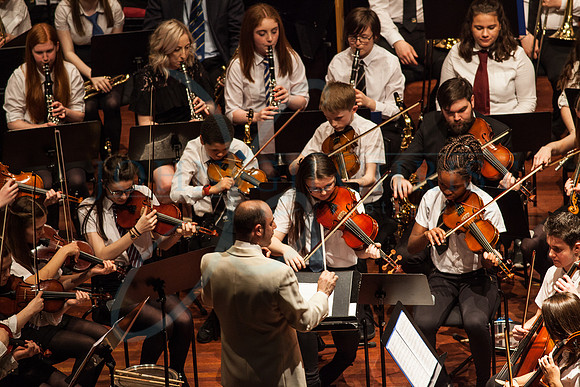 Festival of Music, Midlothian Schools Instrumental Music Service, Usher Hall, Edinburgh Photo 0196