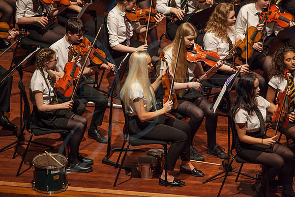 Festival of Music, Midlothian Schools Instrumental Music Service, Usher Hall, Edinburgh Photo 0198
