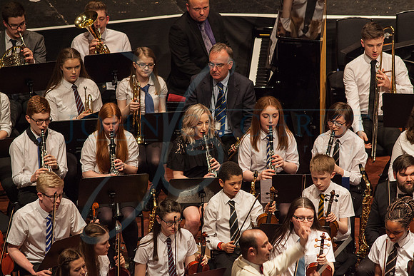 Festival of Music, Midlothian Schools Instrumental Music Service, Usher Hall, Edinburgh Photo 0199