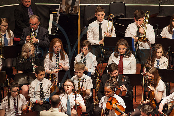 Festival of Music, Midlothian Schools Instrumental Music Service, Usher Hall, Edinburgh Photo 0200