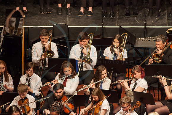 Festival of Music, Midlothian Schools Instrumental Music Service, Usher Hall, Edinburgh Photo 0202