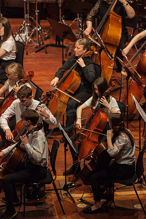 Festival of Music, Midlothian Schools Instrumental Music Service, Usher Hall, Edinburgh Photo 0209