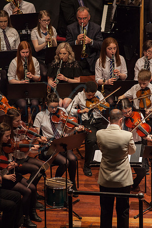 Festival of Music, Midlothian Schools Instrumental Music Service, Usher Hall, Edinburgh Photo 0211