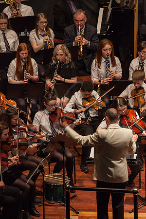 Festival of Music, Midlothian Schools Instrumental Music Service, Usher Hall, Edinburgh Photo 0212