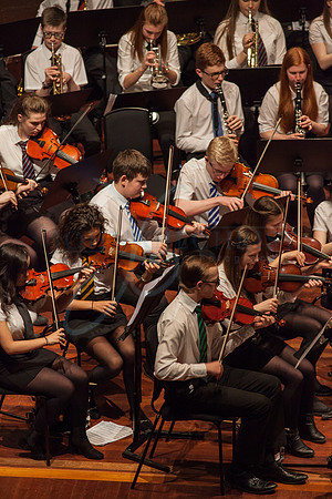 Festival of Music, Midlothian Schools Instrumental Music Service, Usher Hall, Edinburgh Photo 0213