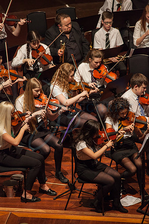 Festival of Music, Midlothian Schools Instrumental Music Service, Usher Hall, Edinburgh Photo 0214