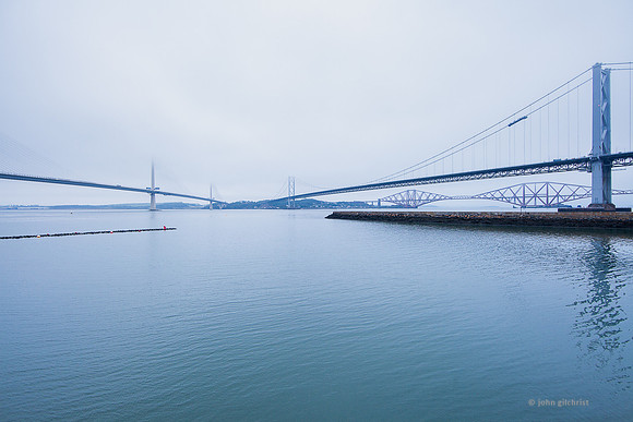Bridge view from Port Edgar IMG180626TheForthBridges0001JG