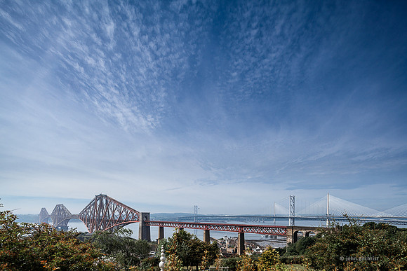 Three Bridges, Scotland - Three Bridges Edinburgh Queensferry IMG180626TheForthBridges0002JG