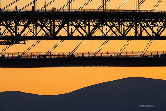Sundown Forth Bridges Sunset Forth Bridges IMG180706EdinburghPhotographer0004JG