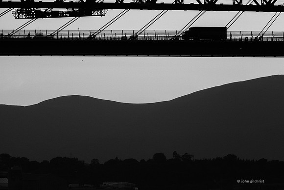 Sundown Forth Bridges Sunset Forth Bridges IMG180706EdinburghPhotographer0010JG