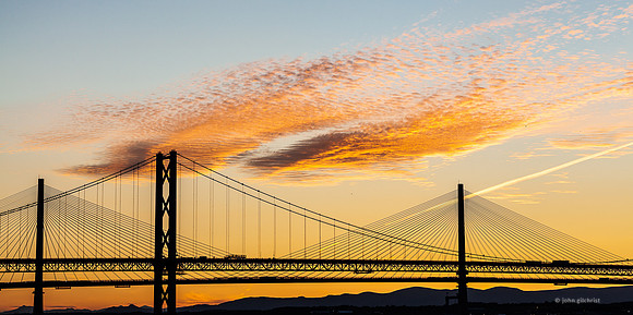 Sundown Forth Bridges Sunset Forth Bridges IMG180706EdinburghPhotographer0015JG