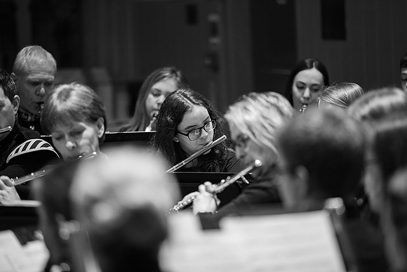 Midlothian Community Concert Band Spring Concert | Event photographer Edinburgh Photo 0076JG