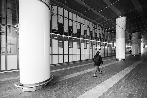 Photos from the Street | Birmingham, England | Grand Central Pillars