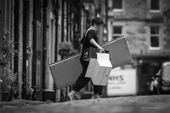 May contain street scenes with people in Edinburgh street photography