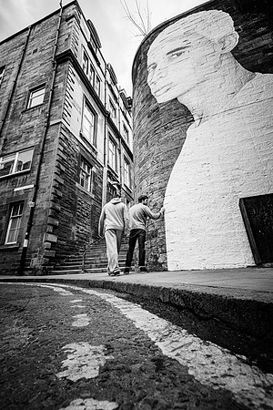 May contain street scenes with people in Edinburgh street photography