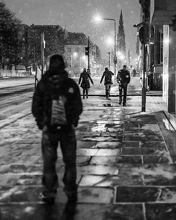 May contain street scenes with people in Edinburgh street photography
