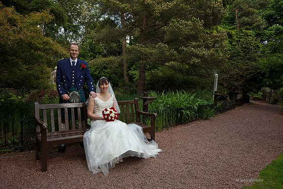 May contain scenes of bride, groom, or guests by Scottish wedding photographer JohnGilchrist