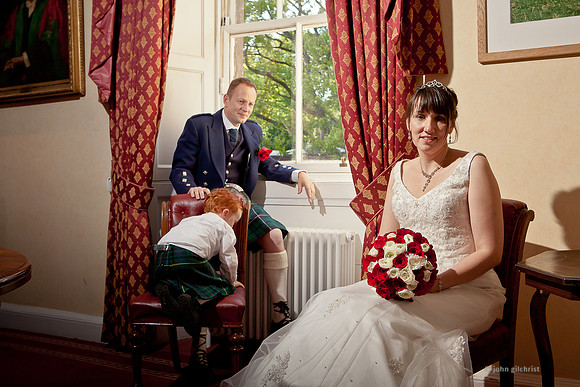 May contain scenes of bride, groom, or guests by Scottish wedding photographer JohnGilchrist