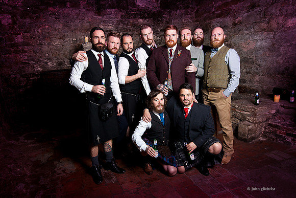 May contain scenes of bride, groom, or guests by Scottish wedding photographer JohnGilchrist