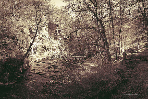 Edinburgh Photography Services, John Gilchrist, Midlothian Photos Roslin Glen Gunpowder Mills 20-0009