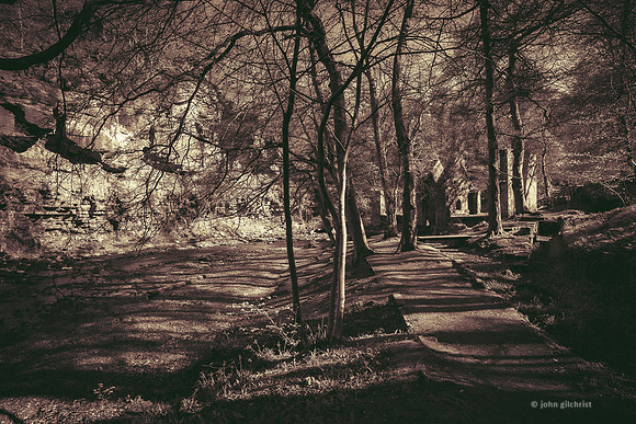 Edinburgh Photography Services, John Gilchrist, Midlothian Photos Roslin Glen Gunpowder Mills 20-0010