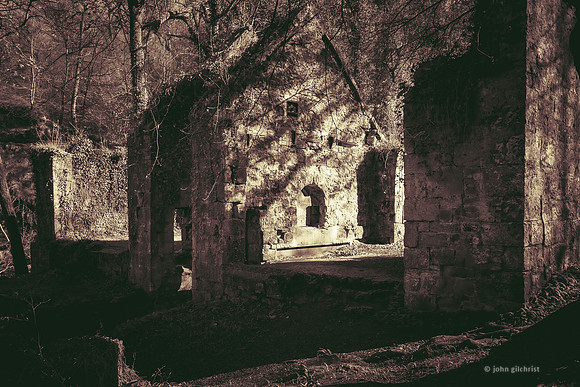 Edinburgh Photography Services, John Gilchrist, Midlothian Photos Roslin Glen Gunpowder Mills 20-0012