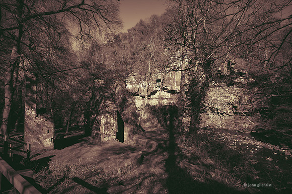 Edinburgh Photography Services, John Gilchrist, Midlothian Photos Roslin Glen Gunpowder Mills 20-0017