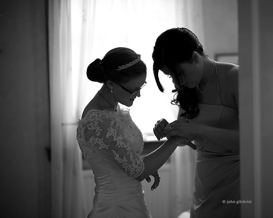 Wedding day preparation related, may contain bride, groom and guests getting ready for the wedding day, photography by John Gilchrist