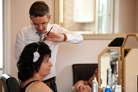 Wedding day preparation related, may contain bride, groom and guests getting ready for the wedding day, photography by John Gilchrist