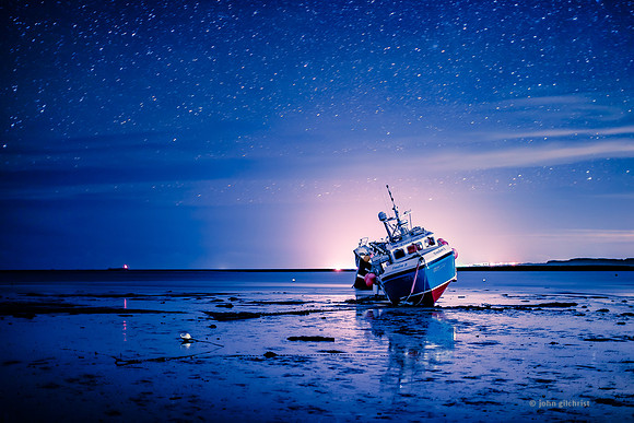 Holy Island of Lindisfarne related may contain night photo references of places and locations in Lindisfarne, photography by john gilchrist