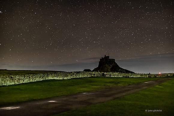 Holy Island of Lindisfarne related may contain night photo references of places and locations in Lindisfarne, photography by john gilchrist