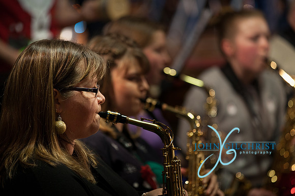 Christmas concert at Penicuik High School | Event photographer Edinburgh Photo 0153