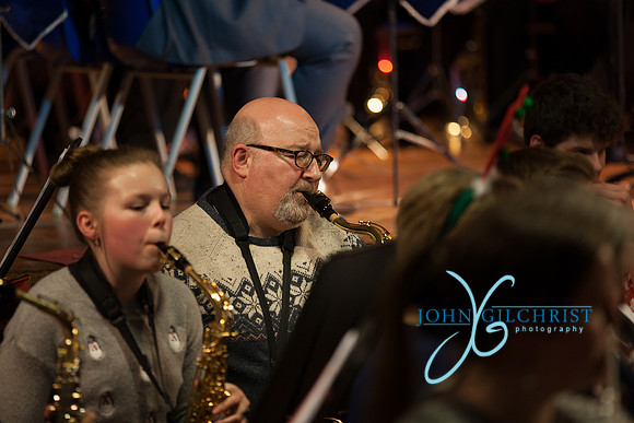 Christmas concert at Penicuik High School | Event photographer Edinburgh Photo 0125