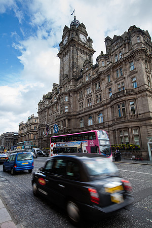 May contain scenes of city locations, beautiful views, and visual references of Edinburgh UK.