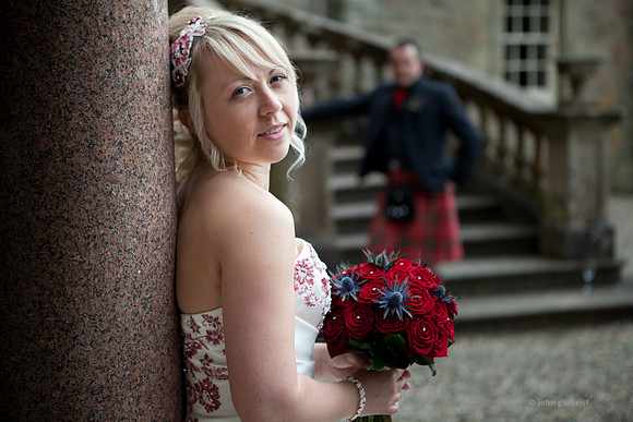 John Gilchrist Edinburgh wedding photographer at Haddo House | Wedding of Joyce and Rik JR1331