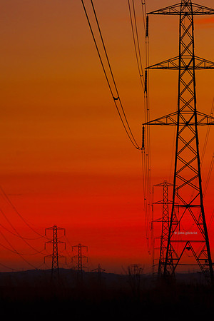 Personal photo gallery by Edinburgh based photographer photos of Electric Sky