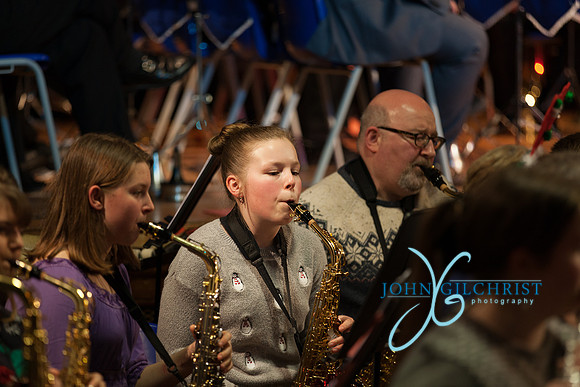 Christmas concert at Penicuik High School | Event photographer Edinburgh Photo 0124