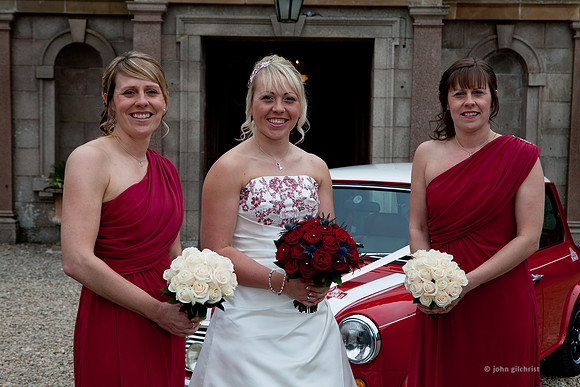 John Gilchrist Edinburgh wedding photographer at Haddo House | Wedding of Joyce and Rik JR1307