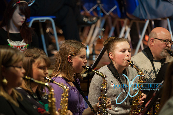 Christmas concert at Penicuik High School | Event photographer Edinburgh Photo 0123