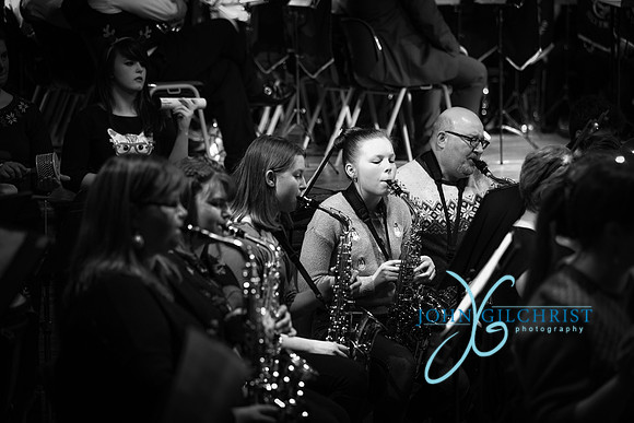 Christmas concert at Penicuik High School | Event photographer Edinburgh Photo 0141