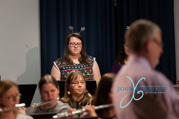 Christmas concert at Penicuik High School | Event photographer Edinburgh Photo 0059