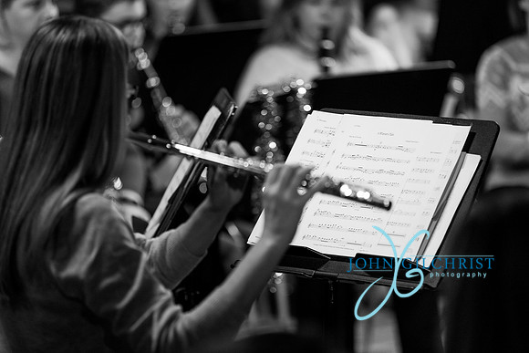 Christmas concert at Penicuik High School | Event photographer Edinburgh Photo 0120