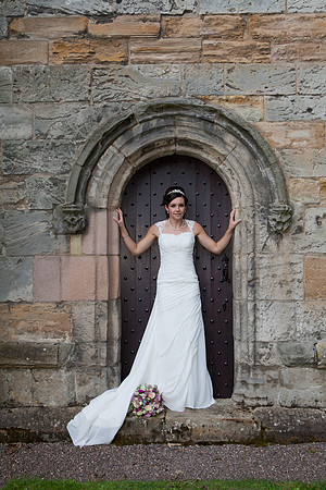 John Gilchrist Edinburgh wedding photographer at Seton Collegiate Church | Wedding of Claire and Adam CA1317