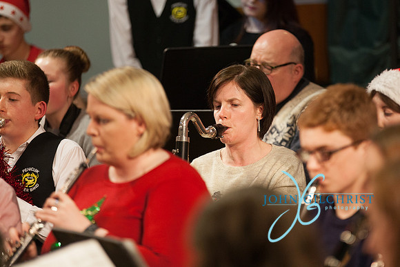 Christmas concert at Penicuik High School | Event photographer Edinburgh Photo 0093